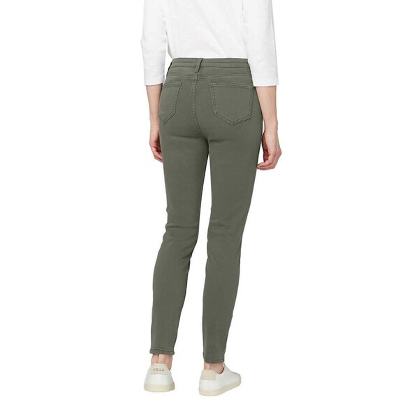 NEW Buffalo Women's High Rise Tencel Pant | Green - Picture 3 of 7